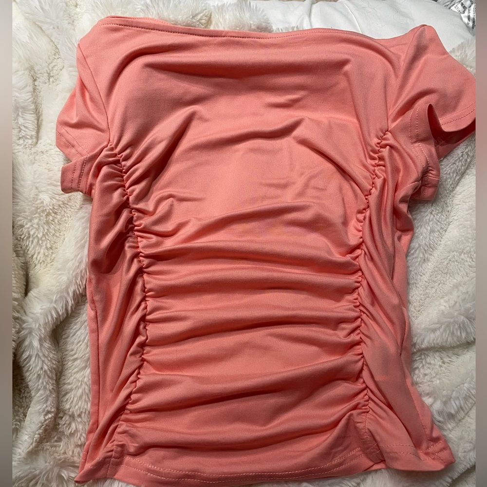 SHEIN Athletic Scrunch Tight Top 2 Pack